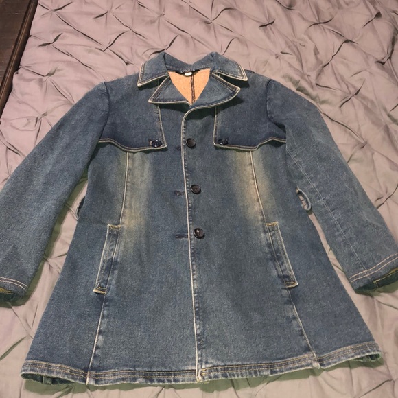 Zaskin Jackets & Blazers - Zaskin Long Denim Jacket